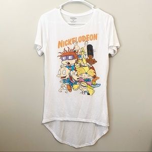 NICKELODEON Rugrats Hey Arnold 90s Graphic Tee XL